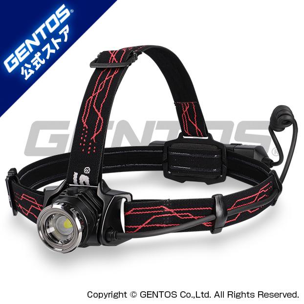 【New!】ヘッドライト led 明るい 充電池 乾電池 兼用 Gシリーズ ヘッド ランプ GENTOS ジェントス GH-218RG