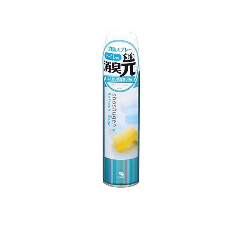 トイレの消臭元スプレー 消臭・芳香剤 ふんわり清潔せっけん 280mL (1個)